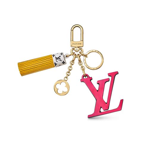 louis vuitton tassel bag charm|LV Lovers Heart Bag Charm & Key Holder S00 .